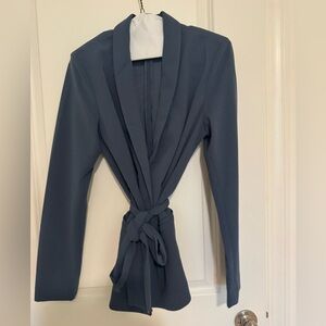 Elegant Blue Women's Jacket